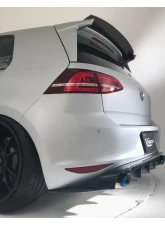 Varis Solid & Joker 12K Carbon Rear Under Diffuser for Volkswagen Golf GTI MK7 2015-2019                                     - HAW-004C - Image 2