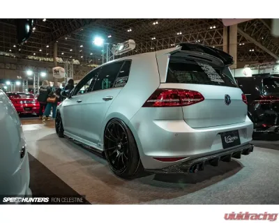 Varis Solid & Joker 12K Carbon Rear Under Diffuser for Volkswagen Golf GTI MK7 2015-2019 - HAW-004C