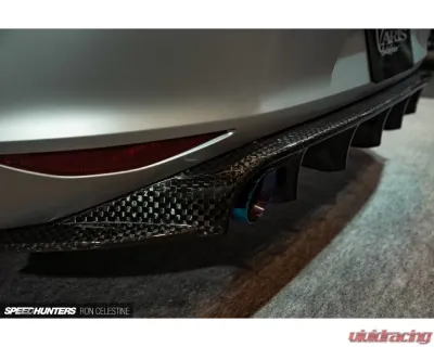 Varis Solid & Joker 3K Carbon Rear Under Diffuser for Volkswagen Golf GTI MK7 2015-2019 - HAW-005C