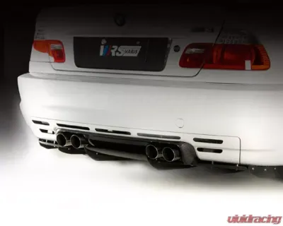 Varis Carbon Fiber Rear Under Skirt for BMW E46 M3 2001-2006, VAB-4606 - VAB-4606