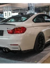 Varis Carbon Fiber Rear Diffuser Skirt for BMW F82 M4 2015-2020, VAB-8204                                     - VAB-8204 - Image 2