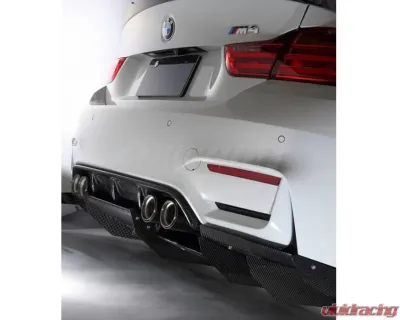 Varis VSDC Rear Diffuser System Type 1 for BMW F82 M4 2015-2020, Carbon Fiber - VAB-8206