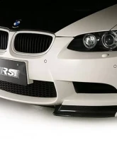 Varis Plain Weave Carbon Fiber Front Spoiler with Extension Lip Set for BMW E92 M3 2008-2013                                     - VAB-9211 - Image 4