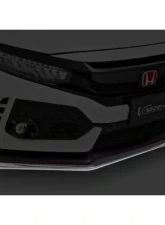Varis Arising-I Front Lip Spoiler FRP for Honda Civic Type-R FK8 2017-2019                                     - VAHO-013F - Image 5