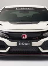 Varis Arising-I Front Lip Spoiler FRP for Honda Civic Type-R FK8 2017-2019                                     - VAHO-013F - Image 3