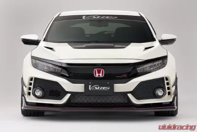 Varis Arising-I Front Lip Spoiler FRP for Honda Civic Type-R FK8 2017-2019 - VAHO-013F