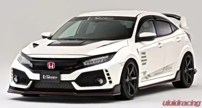 Varis Arising-I Front Lip Spoiler FRP for Honda Civic Type-R FK8 2017-2019 - VAHO-013F