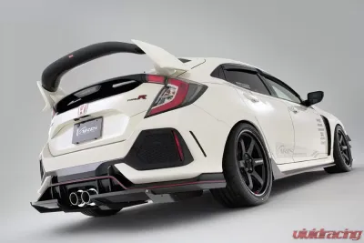 Varis Arising-I Rear Wing Flap Carbon for Honda Civic Type-R FK8 2017-2019 - VAHO-015C
