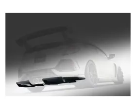 Varis Arising-I Full Carbon Rear Diffuser for Honda Civic Type-R FK8 2017-2019