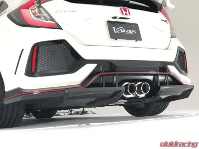 Varis Arising-I Full Carbon Rear Diffuser for Honda Civic Type-R FK8 2017-2019 - VAHO-016C
