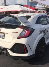 Varis Arising-I Full Carbon Rear Diffuser for Honda Civic Type-R FK8 2017-2019                                     - VAHO-016C - Image 5