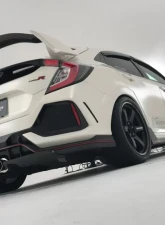 Varis Arising-I Half Carbon Rear Diffuser for Honda Civic Type-R FK8 2017-2019                                     - VAHO-016H - Image 3