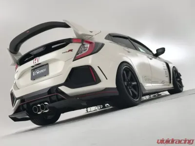 Varis Arising-I Half Carbon Rear Diffuser for Honda Civic Type-R FK8 2017-2019 - VAHO-016H