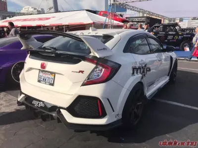 Varis Arising-I Half Carbon Rear Diffuser for Honda Civic Type-R FK8 2017-2019 - VAHO-016H