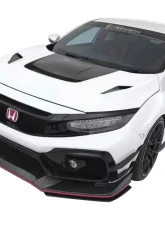 Varis Arising-II Front Bumper Lip Guards for Honda Civic Type-R FK8 2017-2021                                     - VAHO-022 - Image 10