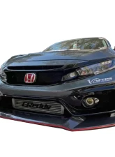 Varis Arising-II Front Bumper Lip Guards for Honda Civic Type-R FK8 2017-2021                                     - VAHO-022 - Image 5