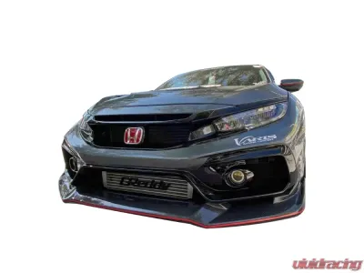 Varis Arising-II Front Bumper Lip Guards for Honda Civic Type-R FK8 2017-2021 - VAHO-022