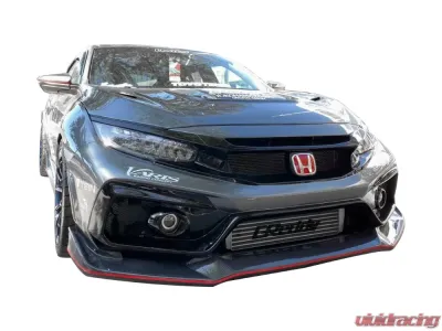 Varis Arising-II Front Bumper Lip Guards for Honda Civic Type-R FK8 2017-2021 - VAHO-022