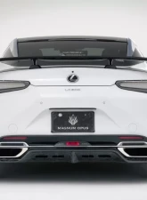 Varis Magnum Opus Carbon Fiber Rear Wing with FRP Base Spoiler for Lexus LC500 2017-2019                                     - VALE-014 - Image 5