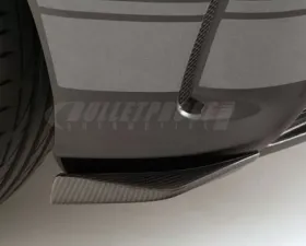 Varis Carbon Fiber Rear Under Flipper Set for Mercedes-Benz A45 AMG Wagon 2013-2018