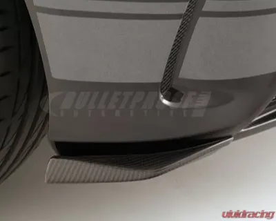 Varis Carbon Fiber Rear Under Flipper Set for Mercedes-Benz A45 AMG Wagon 2013-2018 - VAM-4512