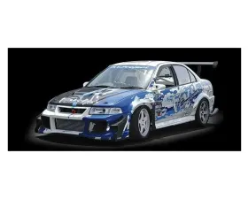 Varis ASSO Ver. Front Bumper for Mitsubishi Evolution VI (1996-2001) - Lightweight Carbon Fiber