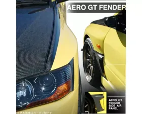 Varis Carbon Aero GT Fender Side Air Panel for Mitsubishi EVO CT9A 2009 Ver 06-07