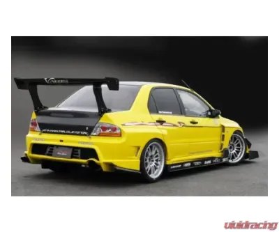 Varis Time Attack Version Front Wide Fender Side Air Panel Set for Mitsubishi Evolution VIII CT9A 2003-2005 - VAMI-073