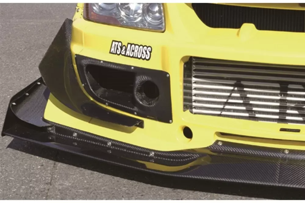 Varis Time Attack Version Brake Duct Cover Set (Carbon) Mitsubishi Evolution VIII CT9A 2003-2005 - VAMI-079