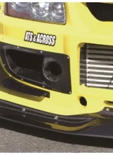 Varis Varis Time Attack Version Brake Duct Cover Set Carbon Mitsubishi Evolution VIII 2003-2005                                     - VAMI-079 - Image 3