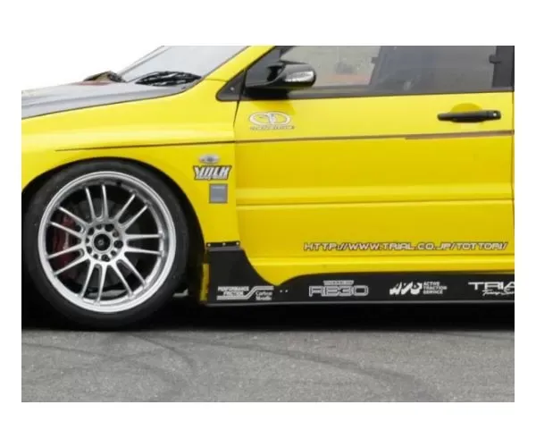 Varis Time Attack Version Underboard Air Flowing Guard Set (Carbon) Mitsubishi Evolution VIII CT9A 2003-2005 - VAMI-083