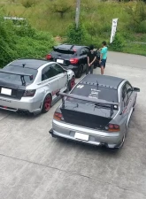Varis Time Attack Version Carbon Roof for Mitsubishi Evolution VIII CT9A 2003-2005                                     - VAMI-086 - Image 3