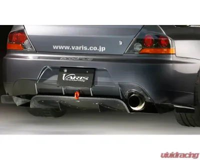 Varis Rear Carbon Diffuser Version 2 for Mitsubishi EVO CT9A Wagon 2006-2007 - VAMI-097W