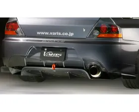 Varis Rear Half Carbon Diffuser Version 2 for 2009 Mitsubishi EVO CT9A 06-07 Wagon