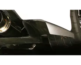 Varis Rear Carbon Diffuser with Optional Side Splitter Fin for Mitsubishi EVO CT9A '09 Ver 06-07
