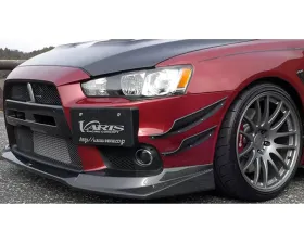 Varis Carbon Single Hyper Canard for Mitsubishi EVO X CZ4A 2008-2015 - VAMI-114
