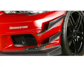 Varis Carbon Double Hyper Canard for Mitsubishi EVO X CZ4A 2008-2015 VAMI-124