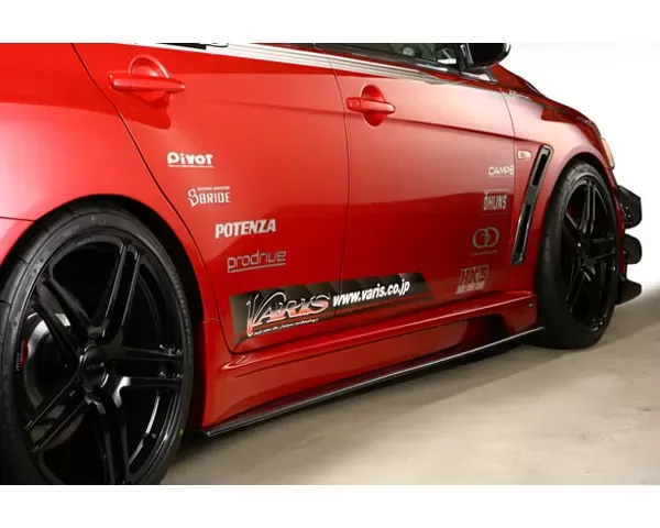 Varis FRP Side Skirt and Underboard Kit Mitsubishi EVO X CZ4A 08-15 - VAMI-132