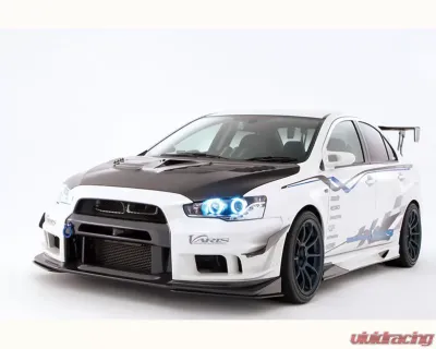 Varis Carbon Center Splitter Fin for Mitsubishi EVO X CZ4A 2008-2015 VAMI-137 - VAMI-137