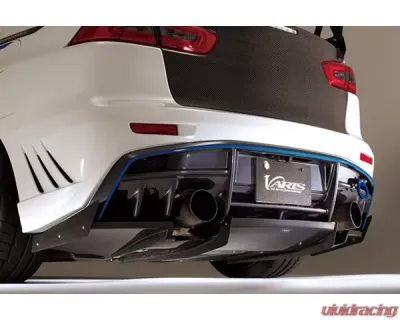 Varis Rear FRP Bumper for Mitsubishi EVO X CZ4A 2008-2015, Lightweight Design - VAMI-204