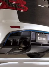 Varis Rear Half Carbon Diffuser for Mitsubishi EVO X CZ4A 2008-2015, VAMI-206                                     - VAMI-206 - Image 2