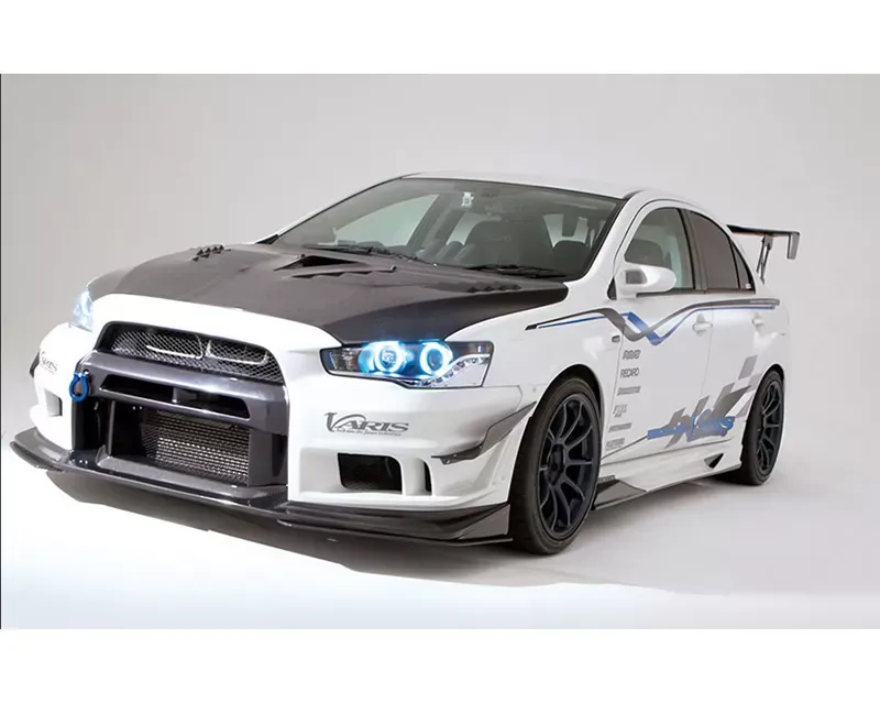 Varis Side Splitter Fin Replacement for Varis Bumper Mitsubishi EVO X CZ4A 08-15 - VAMI-207