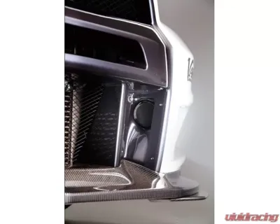 Varis Front FRP Bumper Version 2 with Super Taikyu Under Lip for Mitsubishi EVO X CZ4A 2008-2015 - VAMI-214