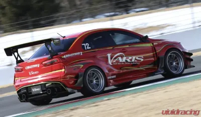 Varis Ver. 2 Widebody Rear Fender Kit (FRP) w/ Carbon Panel for Mitsubishi Evolution X CZ4A - VAMI-237C