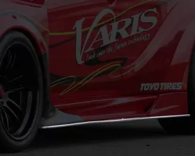 Varis Ver. 2 Widebody Big Side Underboard (FRP) for Mitsubishi Evolution X CZ4A