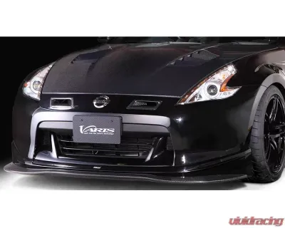 Varis Front Carbon Lip Spoiler Under Lip for Nissan 370Z Z34 2009-2018 - VANI-022
