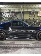 Varis Varis Side Skirt Under Board FRP for Nissan 370Z Z34 2009-2019                                     - VANI-027 - Image 4