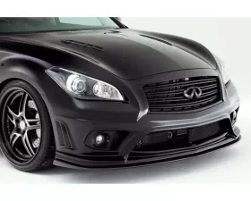 Varis Front FRP Bumper for Infiniti M37 | M56 Y51 Fuga 2011-2013 No Safety Shield