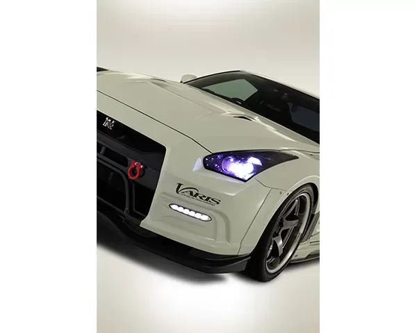 Varis Front FRP Bumper System | Diffuser w/Drl Hole Nissan GTR R35 09-16 - VANI-066