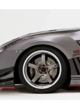 Varis FRP Front Fender with Carbon Louver Fins for Nissan GT-R R35 2011-2016                                     - VANI-090(D) - Image 5